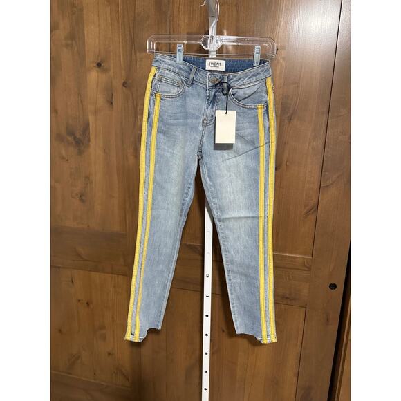 Evidnt Los Angeles sz 25 Track Trim Slim Fit Ankle NWT, Streetwear, Skater - Picture 1 of 6